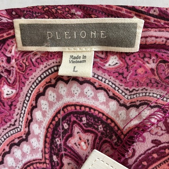 PLEIONE MULTI PRINTED SEXY CAMI TOP SIZE LARGE - Picture 8 of 10